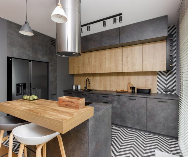 TYMA PROJEKT Projektowanie wnętrz Poznań \ aranżacja kuchni