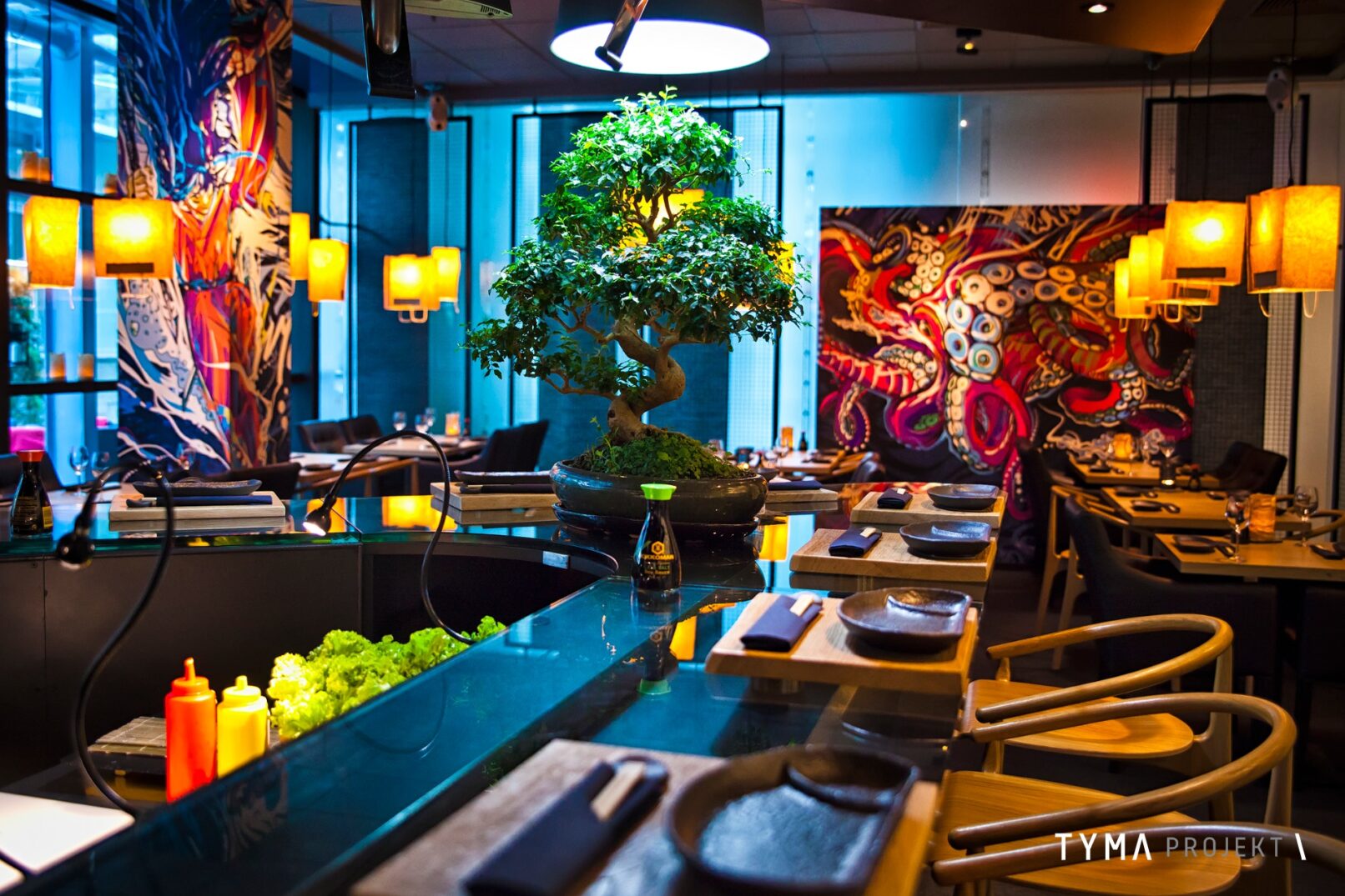 Mieszanka japońskiej tradycji i wielkomiejskich trendów.