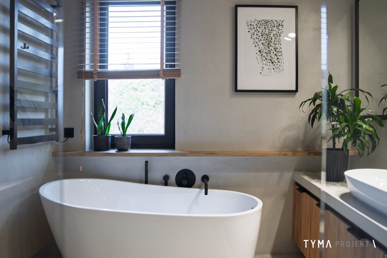 Wanna wolnostojąca . Domowe spa.